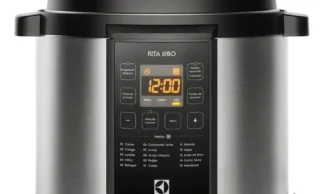 Panela de Pressão Elétrica Electrolux 6L Preta - 127v